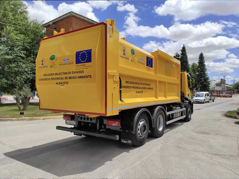 Programa camiones envases. Consorcio Provincial de Medio Ambiente de Albacete