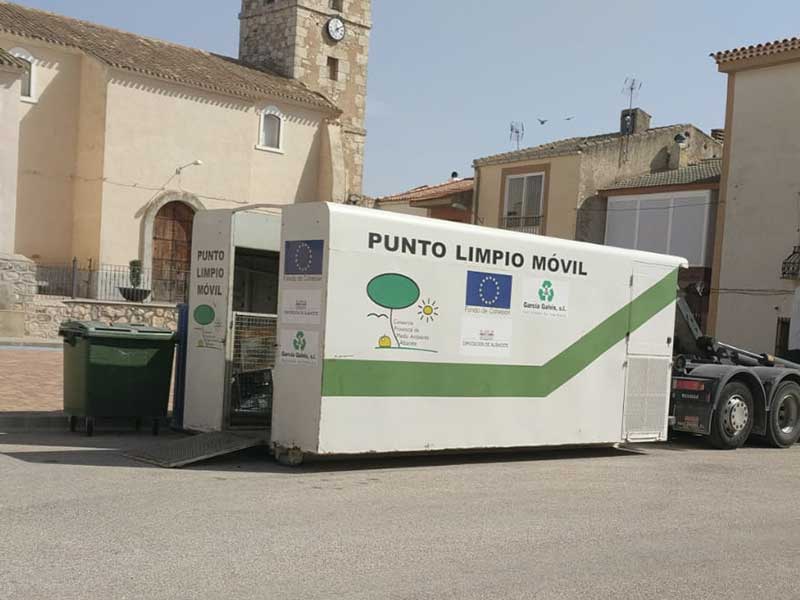Programa punto limpio. Consorcio Provincial de Medio Ambiente de Albacete