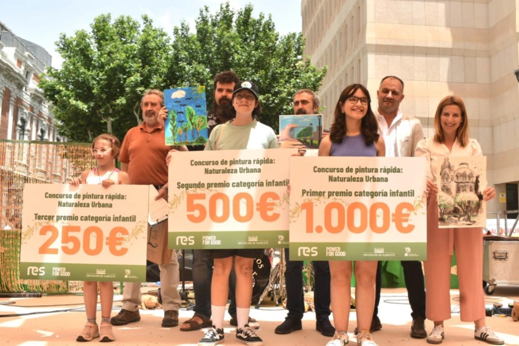 Concurso de pintura rápida. Consorcio provincial de Medioambiente de Albacete